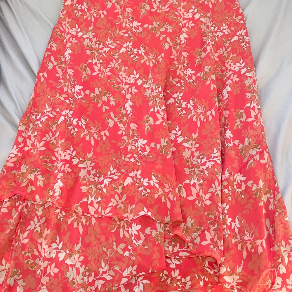 beautiful floral skirt
